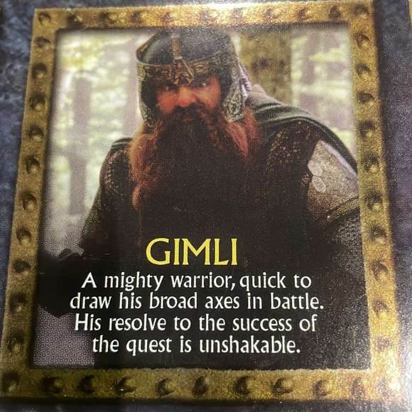 The Lord of the Rings PEZ Collectible - Gimli (Brown & Silver) #B7 1117930 - Picture 3 of 16